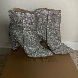 Steve Madden Rhinestone Booties